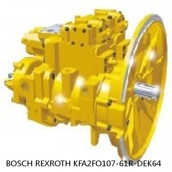 KFA2FO107-61R-DEK64 BOSCH REXROTH KFA2FO HYDRAULIC PISTON PUMP #1 image