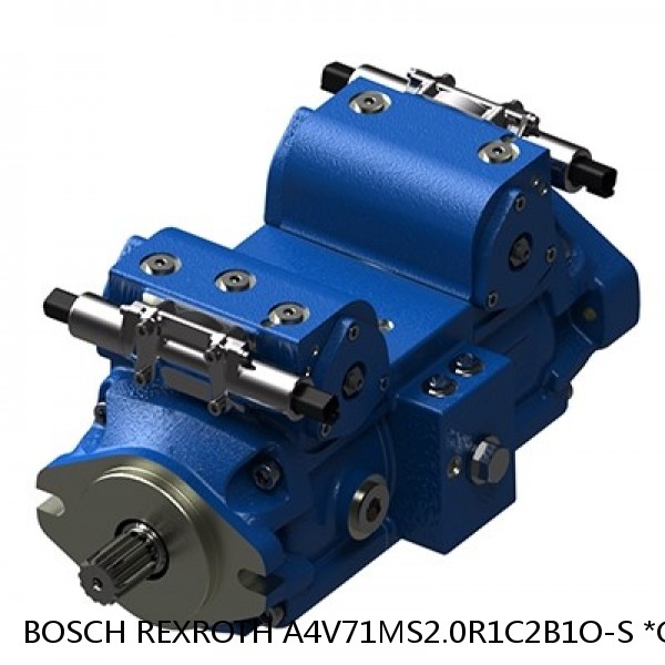 A4V71MS2.0R1C2B1O-S *G* BOSCH REXROTH A4V Variable Pumps #1 image